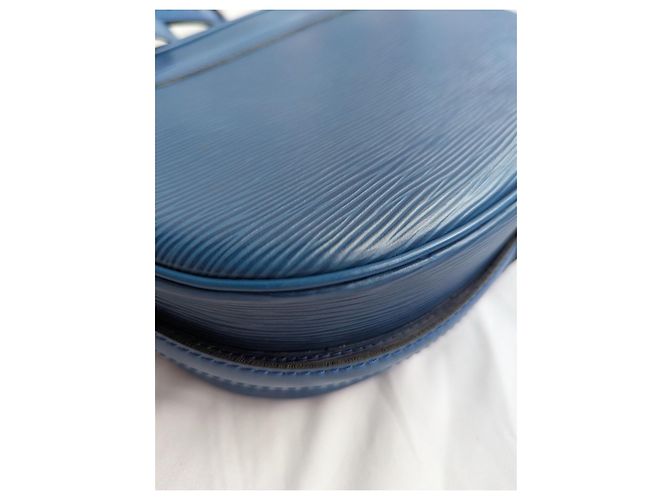 Louis Vuitton Jeune Fille PM Pelle Epi Blu - vista 11