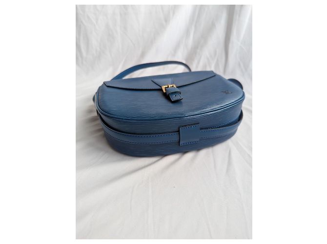 Louis Vuitton Jeune Fille PM Pelle Epi Blu - vista 14