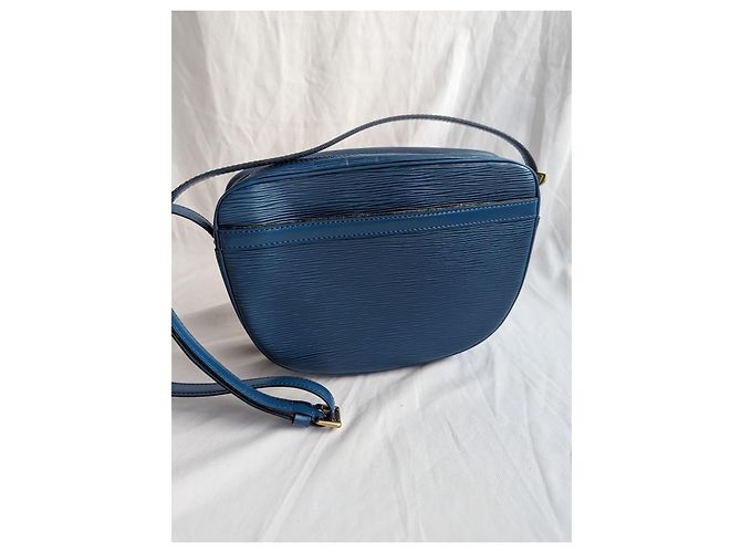 Louis Vuitton Jeune Fille PM Pelle Epi Blu - vista 15