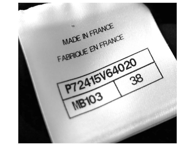 Abito corto in seta Chanel stampa leopardata e fiocco 22P Nero Bianco Stampa leopardo - vista 10