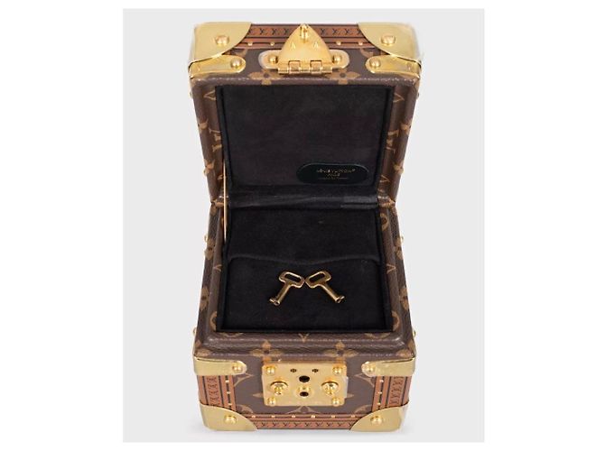 NWOB Louis Vuitton Monogram Jewelry Box Pre-owned - vista 6