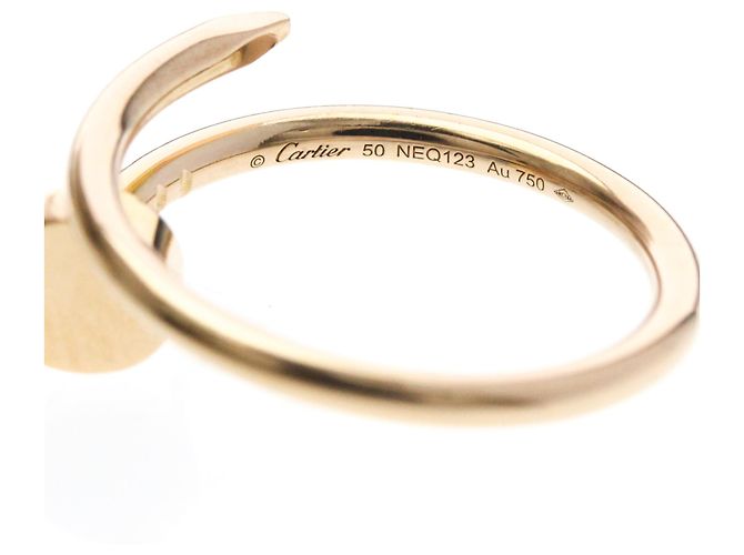 Anello Juste un Clou Cartier SM B4225850 D'oro - vista 6