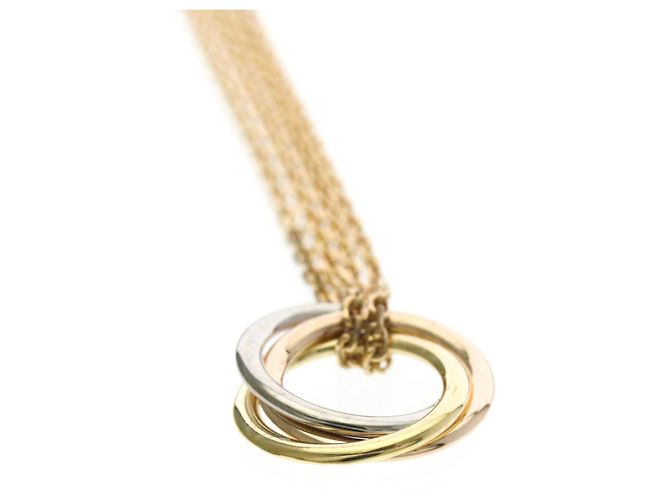 Collana Baby Trinity Cartier D'oro - vista 4
