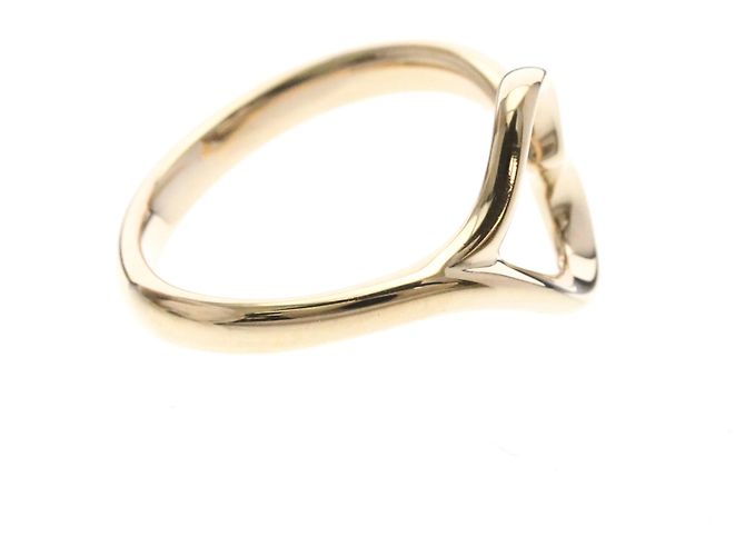 Tiffany & Co Anello Tiffany Open Heart in oro rosa D'oro - vista 4