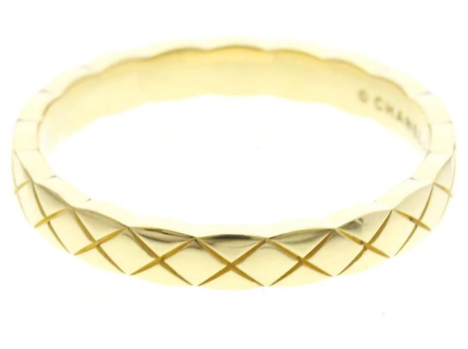 Anillo Chanel Coco Crush Mini Model Dorado - vista 2