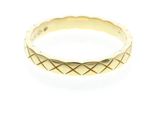 Anillo Chanel Coco Crush Mini Model Dorado - vista 4