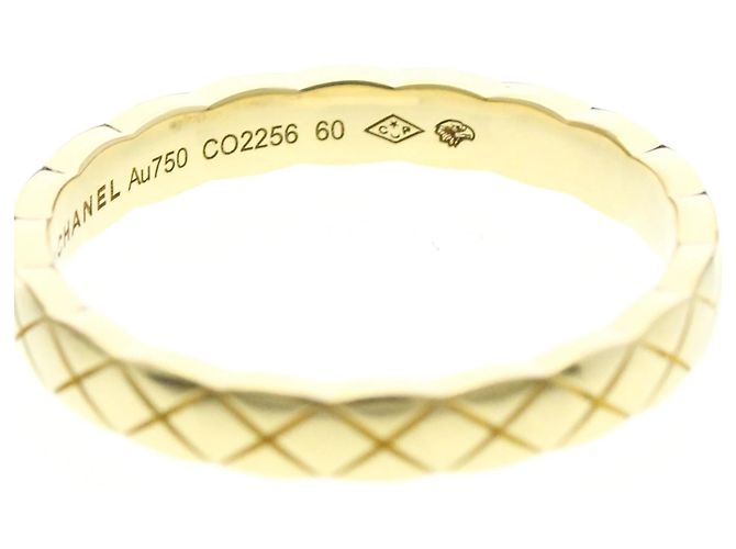 Anillo Chanel Coco Crush Mini Model Dorado - vista 6