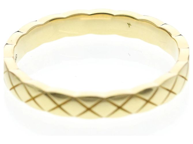 Anillo Chanel Coco Crush Mini Model Dorado - vista 7