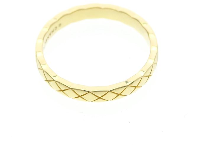 Anillo Chanel Coco Crush Mini Model Dorado - vista 9