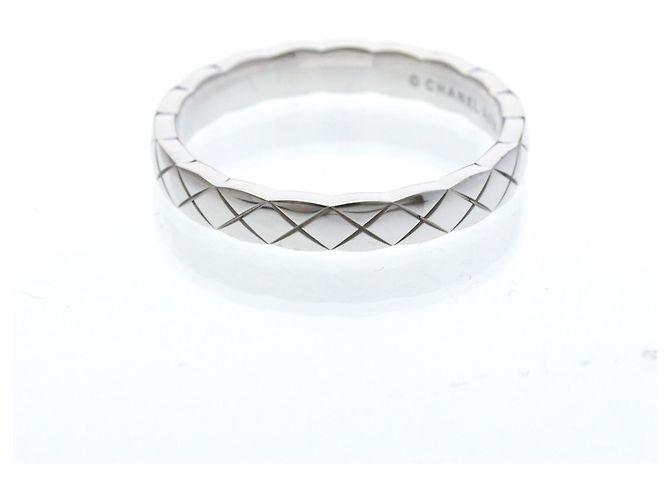 Chanel Coco Crush Mini Ring aus 18K Weißgold Silber - Ansicht 2