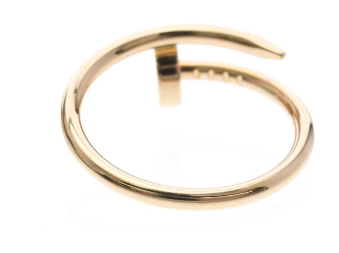 Anello Juste Un Clou SM in oro rosa Cartier D'oro - vista 3