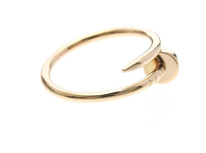 Anello Juste Un Clou SM in oro rosa Cartier D'oro - vista 4