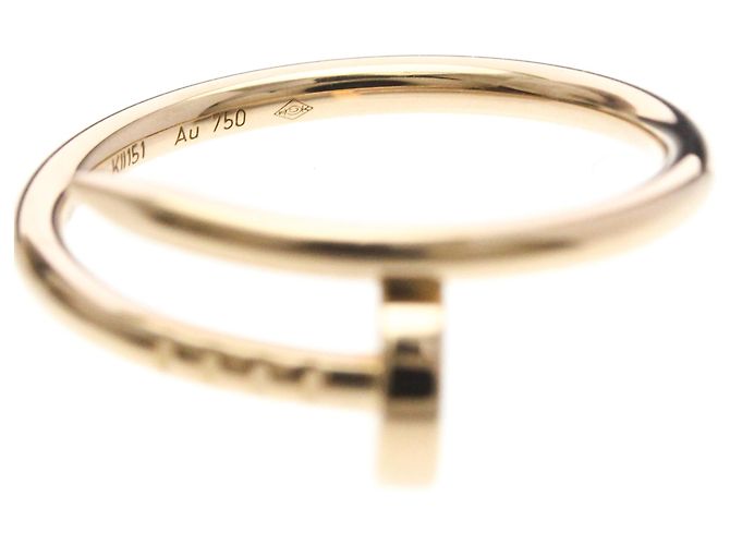 Anello Juste Un Clou SM in oro rosa Cartier D'oro - vista 5