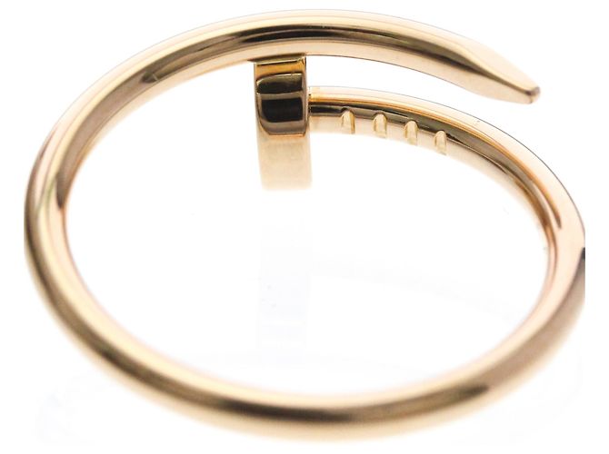Anello Juste Un Clou SM in oro rosa Cartier D'oro - vista 7