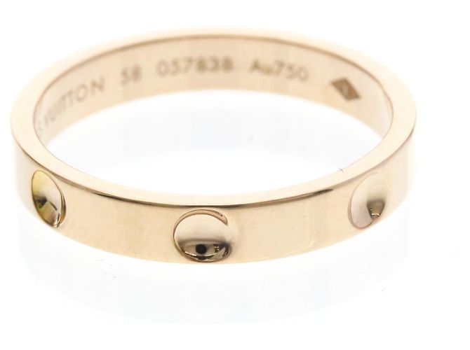 Anello sottile Empreinte Louis Vuitton D'oro - vista 4