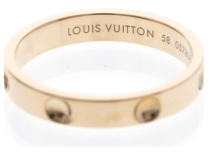 Anello sottile Empreinte Louis Vuitton D'oro - vista 5