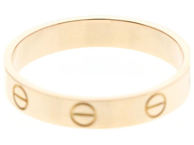 Anello Mini Love di Cartier in oro rosa D'oro - vista 7
