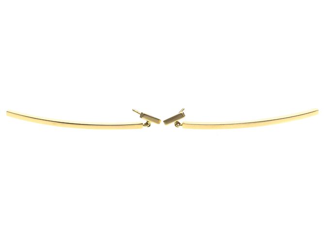 Tiffany & Co Orecchini pendenti Tiffany T Wire Bar in oro rosa D'oro - vista 3