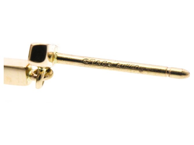 Tiffany & Co Orecchini pendenti Tiffany T Wire Bar in oro rosa D'oro - vista 8