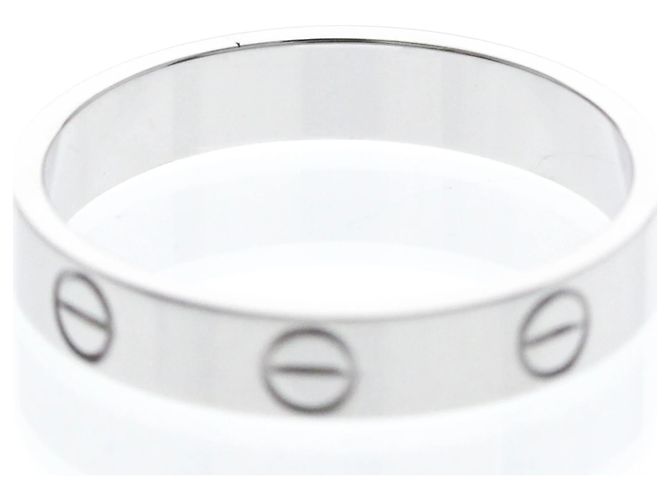 Cartier Mini Love Ring aus 18K Weißgold Silber - Ansicht 7