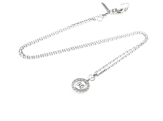 Collana Icon Gucci in oro bianco 18K con diamante Argento - vista 14