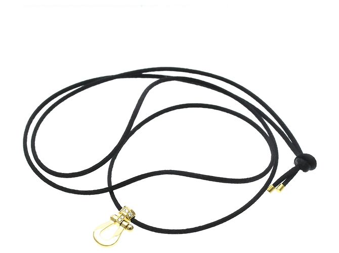 Fred Collana Force 10 in oro giallo 18K con diamante D'oro - vista 12