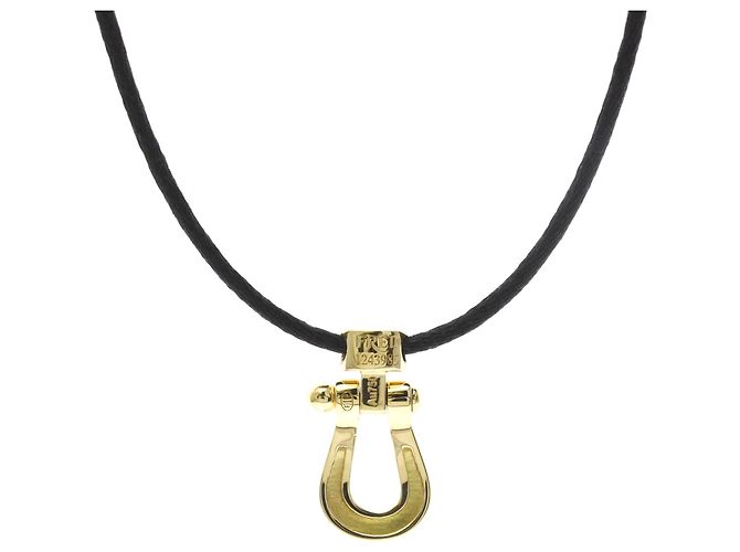 Fred Collana Force 10 in oro giallo 18K con diamante D'oro - vista 2