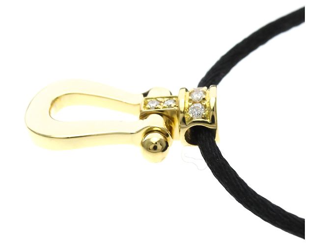 Fred Collana Force 10 in oro giallo 18K con diamante D'oro - vista 3