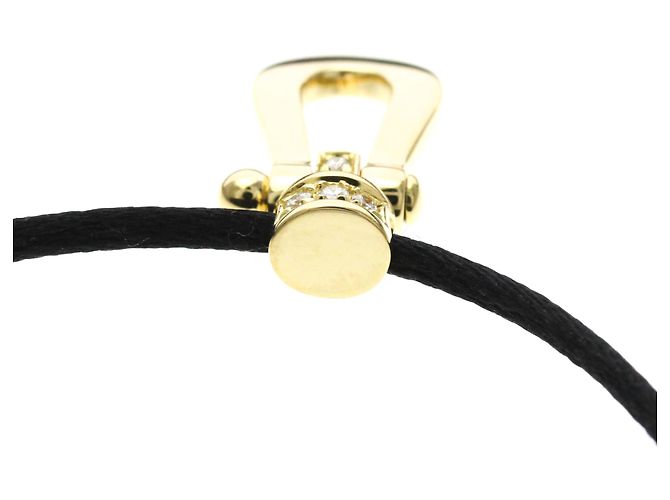 Fred Collana Force 10 in oro giallo 18K con diamante D'oro - vista 6