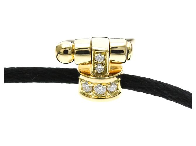 Fred Collana Force 10 in oro giallo 18K con diamante D'oro - vista 7