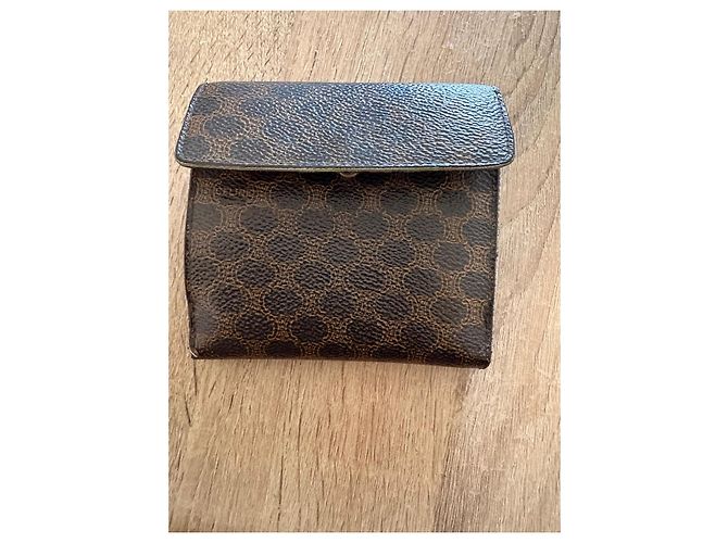 Céline Celine Tri-fold Monogram Coated Canvas Wallet - Brown - view 3