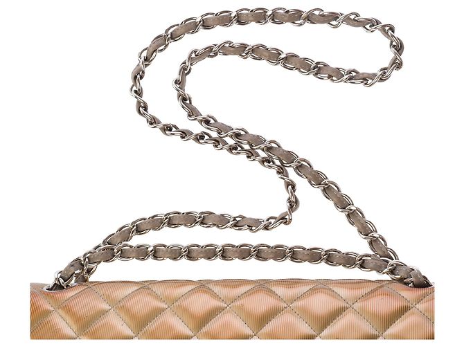 Borsa CHANEL Timeless/Classique in Pelle Oro - 103579 D'oro - vista 9