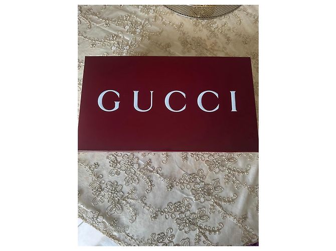 Sneakers Gucci in pelle bianca impreziosite da cristalli Bianco - vista 9