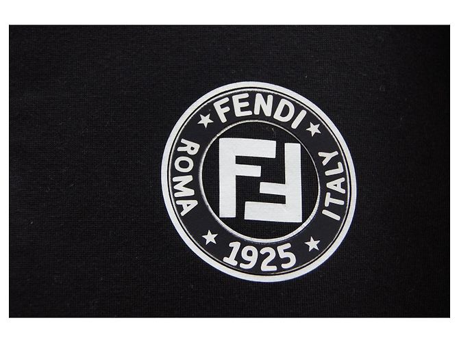 Fendi FF Monogramm Trainingsjacke Braun Schwarz - Ansicht 2