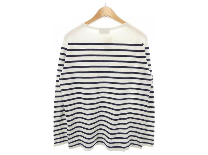 Autre Marque Top de punto John Smedley Blanco - vista 2
