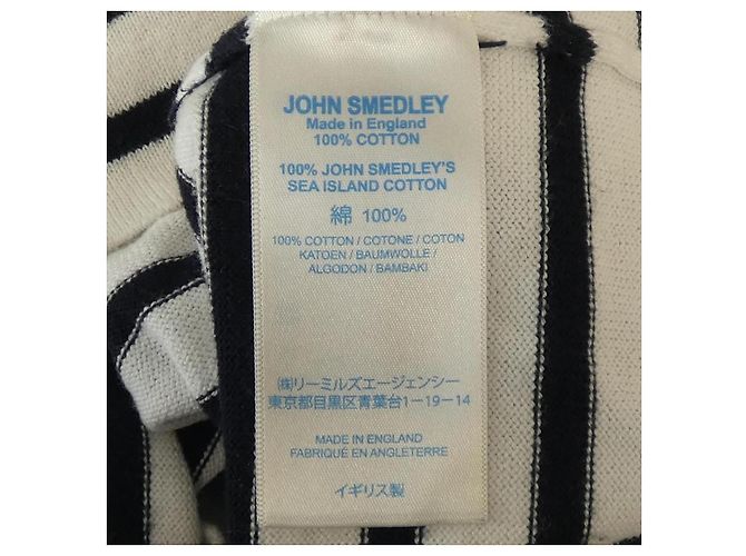 Autre Marque Top de punto John Smedley Blanco - vista 4