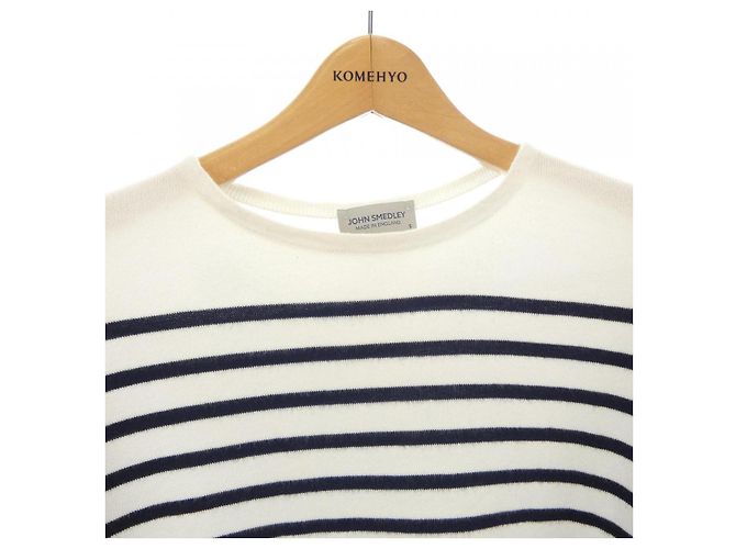 Autre Marque Top de punto John Smedley Blanco - vista 5