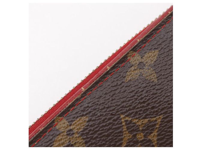 Cartera Louis Vuitton Zippy Monogram Long Castaño - vista 10