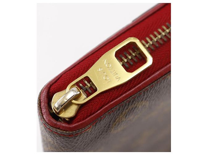 Cartera Louis Vuitton Zippy Monogram Long Castaño - vista 12