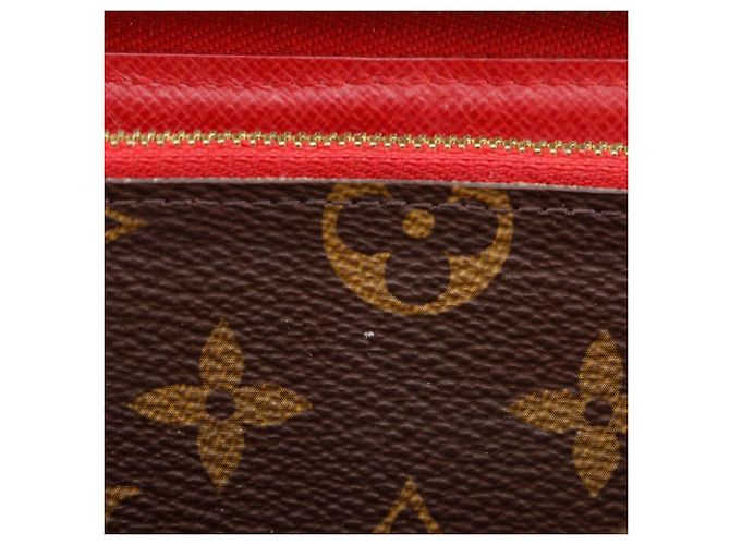 Cartera Louis Vuitton Zippy Monogram Long Castaño - vista 17