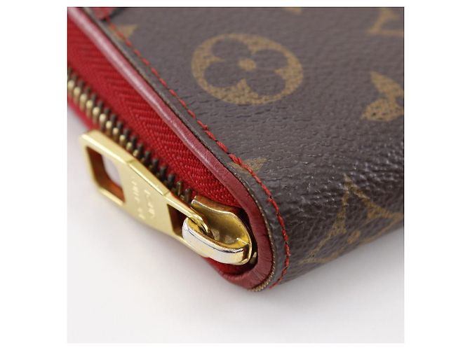 Cartera Louis Vuitton Zippy Monogram Long Castaño - vista 4