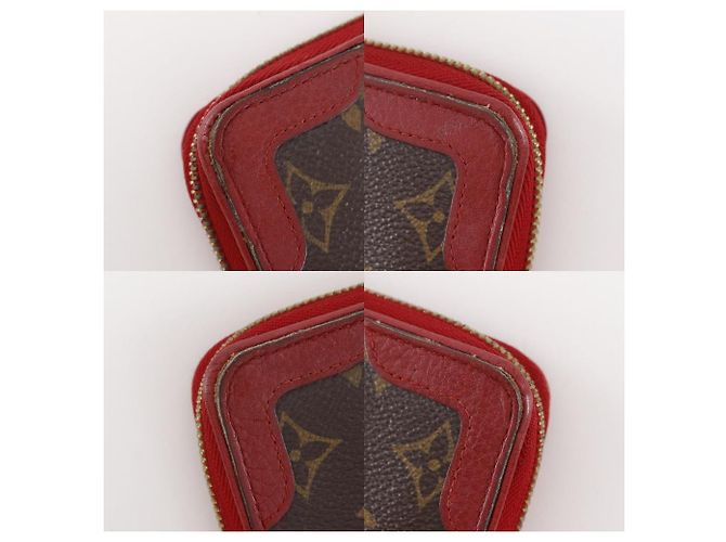 Cartera Louis Vuitton Zippy Monogram Long Castaño - vista 9