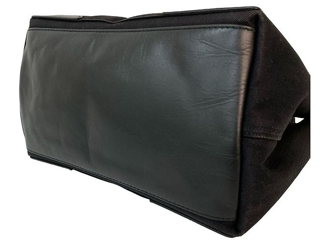 Everyday Balenciaga Navy Cabas Leder-Tote-Bag Schwarz - Ansicht 9