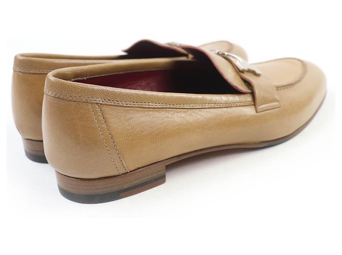 Hermès Hermes Constance Leder Loafer Beige - Ansicht 2