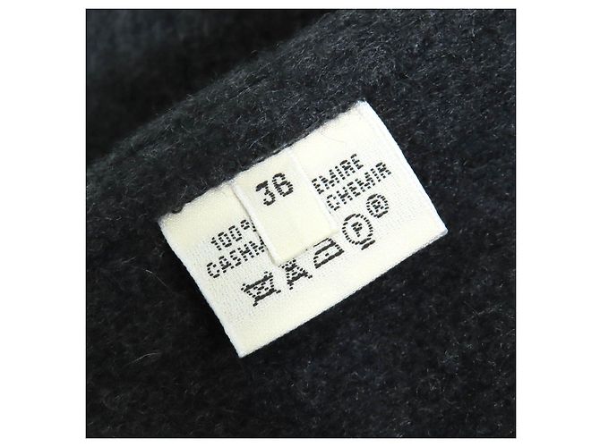 Hermès Abrigo de cachemira Chester Hermes Gris Gris antracita - vista 9