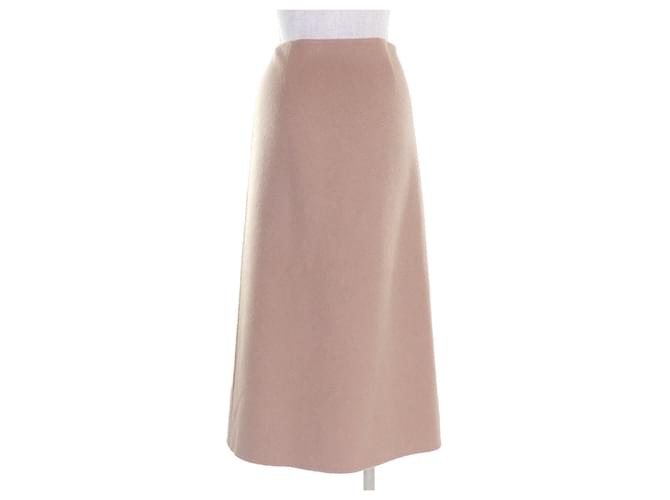 Falda de cachemira Prada Beige - vista 3