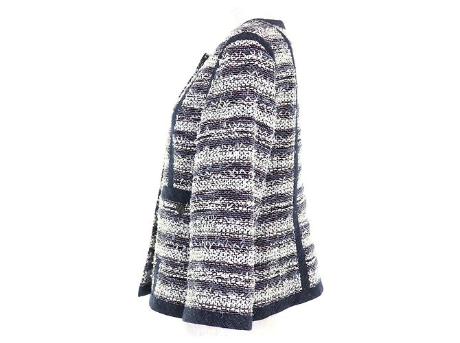 Timeless Chaqueta Chanel P45580V33648 de algodón sin cuello Multicolor - vista 2