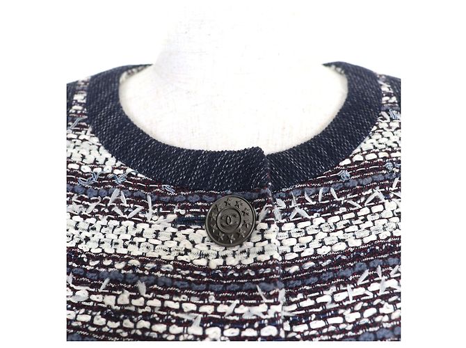 Timeless Chaqueta Chanel P45580V33648 de algodón sin cuello Multicolor - vista 4