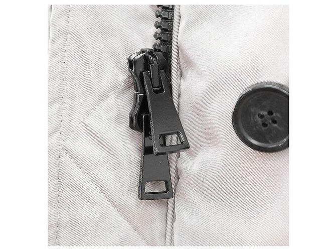 Moncler AREDHEL GIUBBOTTO Abrigo de plumón con piel de zorro Beige - vista 12