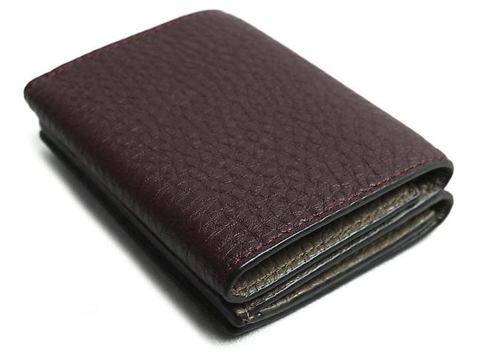 Fendi FF Logo Kalbsleder Tri-Fold Wallet Braun - Ansicht 2